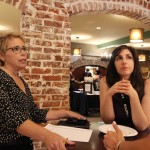 BLF Directors in conversation: Diane (Women's Program) and Courtney (Student Program)
