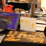 BLF silent auction table